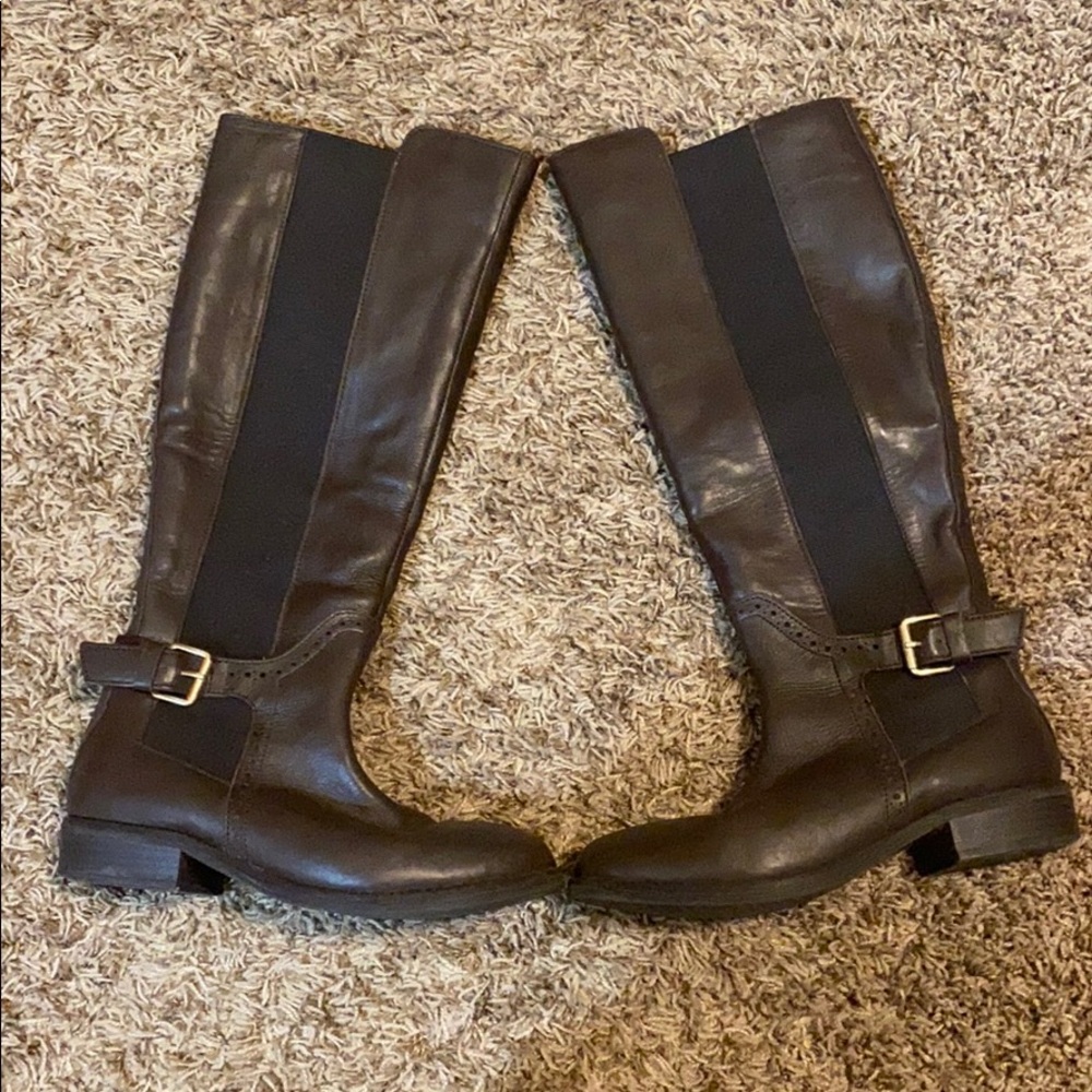 Aldo Brown Leather Riding boots